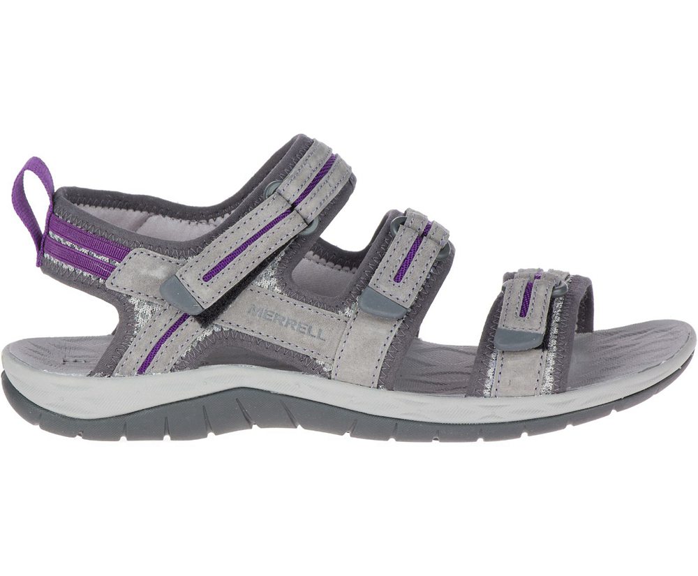 Merrell Sandals Grey - Siren 2 Strap - Womens 18FAMHJUB